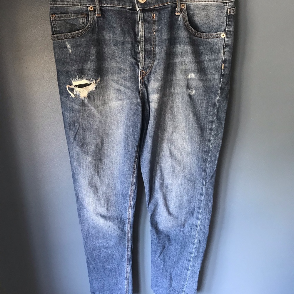 Express Vintage High Rise Skinny Jean - Picture 2 of 6